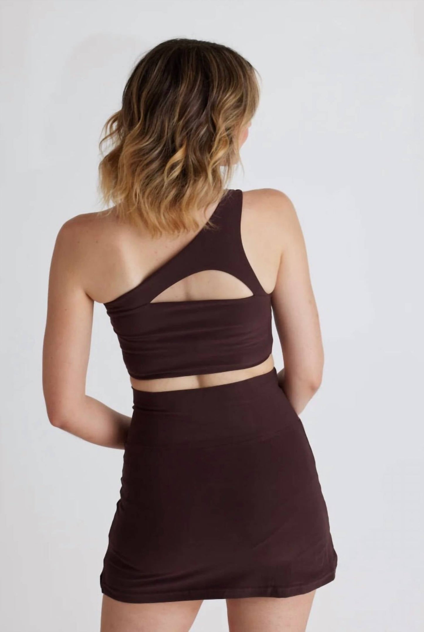 Wolven - Active One Shoulder Top
