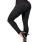 Siluets - Women's High-waisted Shapewear Dress Pants With Powernet And Butt Lift