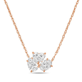 Diana M Jewels - Women's Lab Grown Diamond Pendant Necklace
