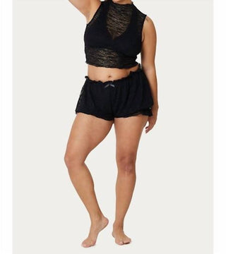 Find Me Now - Crepe Mesh Tank Top