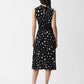 Joseph Ribkoff - Polka Dot Belted Midi Dress