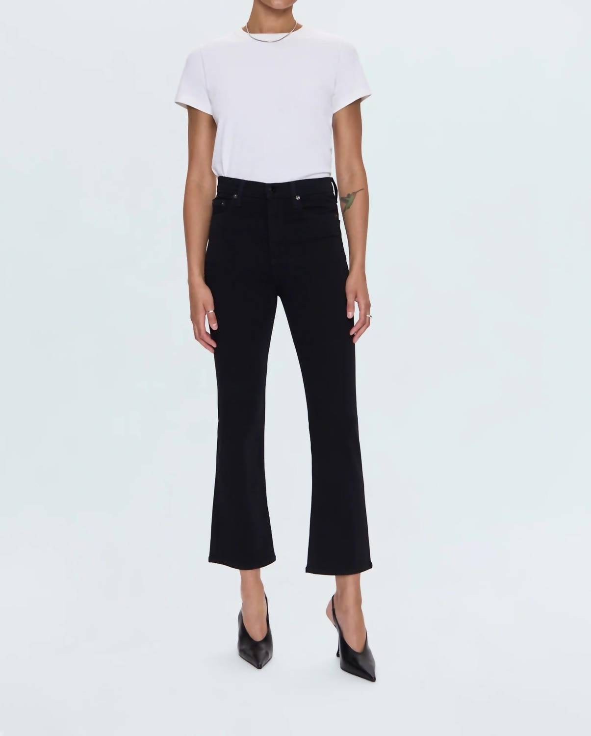 Pistola - Lennon High Rise Crop Bootcut Jeans