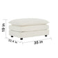 Modular Sectional Sofa for Living Room, U Shaped Couch 5 Seater Convertible with Ottoman