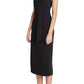 2.7 August Apparel - Neck Wrap Midi Dress