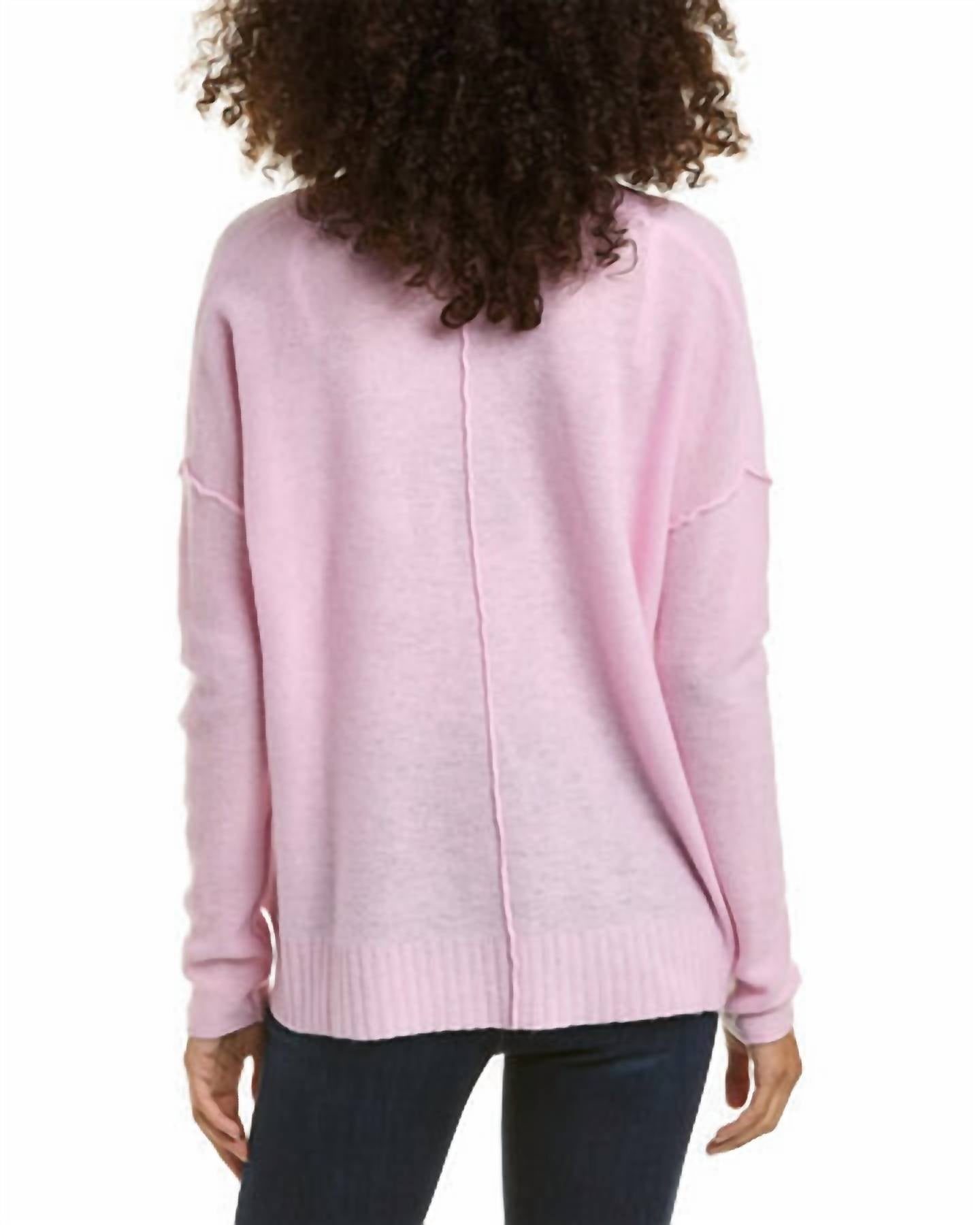 Alashan Cashmere - Remi Oversized V-Neck Cashmere Sweater