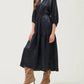 Grade & Gather - 3/4 Sleeves Holiday Midi Dress