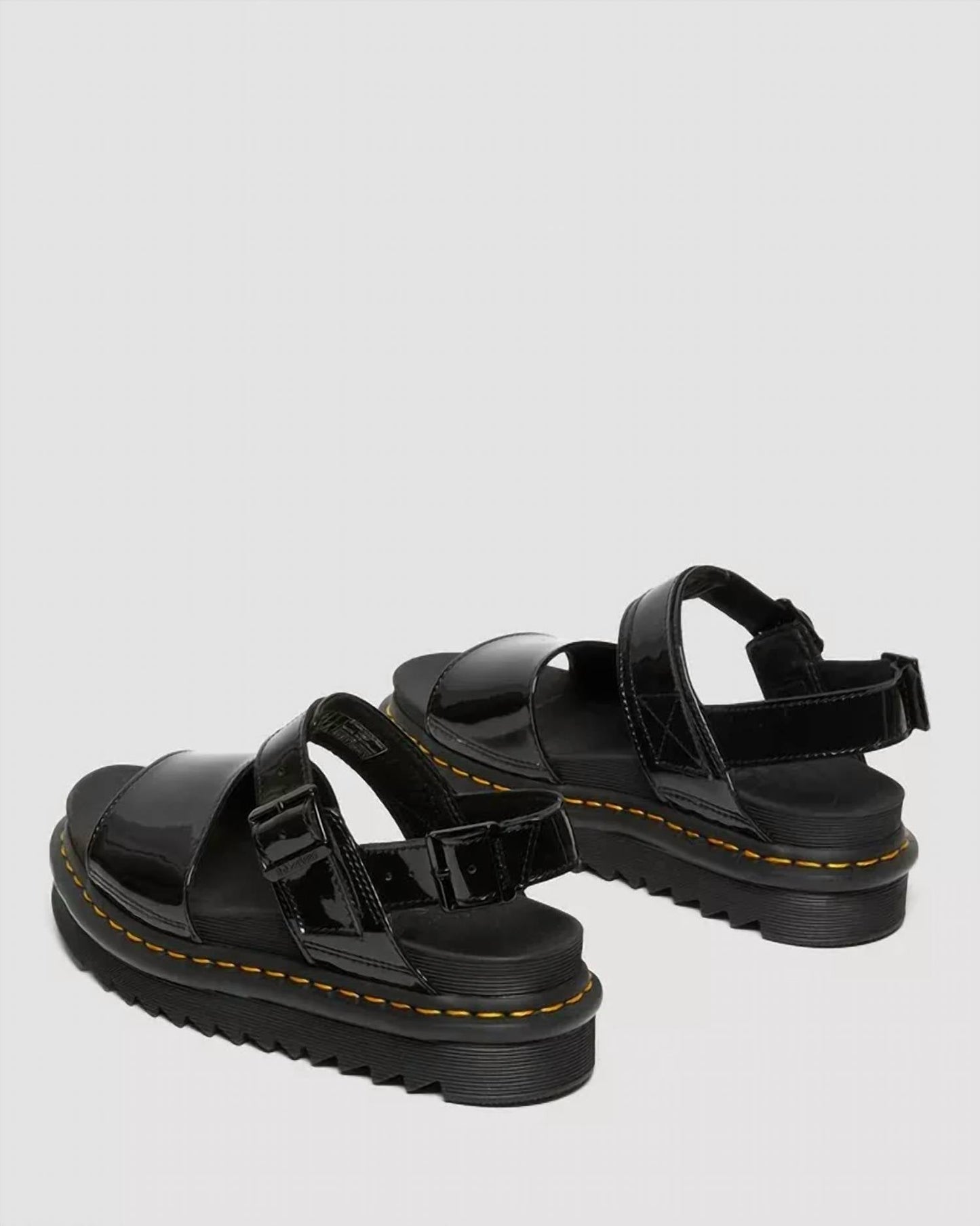 Dr. Martens - Voss Women's Patent Leather Strap Sandals