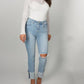Falcon Park - Julian Mesh Mixed Top