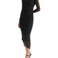 Steve Madden - Blare Long Sleeve Mesh Midi Dress