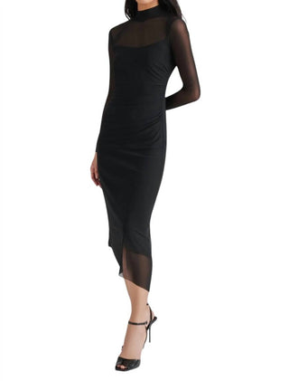 Steve Madden - Vestido midi de malha com manga comprida Blare