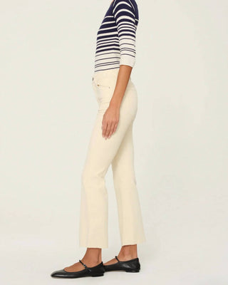 Dl1961 - Feminino - Bridget Boot High Rise Jeans Manilla Crop