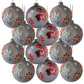 Glass Decorative Hanging Ball Christmas Tree Ornaments