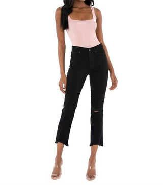 Levi'S - Calça Jeans Curta Reta 724 de Cintura Alta