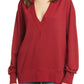 womens-rag-bone-flora-sweatshirt-size-small-red