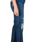 Judy Blue - High Waist Rigid Magic Heavy Destroy Straight Jean