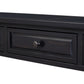 TREXM 63" Long Console Table with Drawers and Shelf