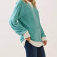 7Th Ray - Striped Drop Shoulder Pullover