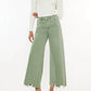 Kancan - High Rise Cropped Wide Leg Jean