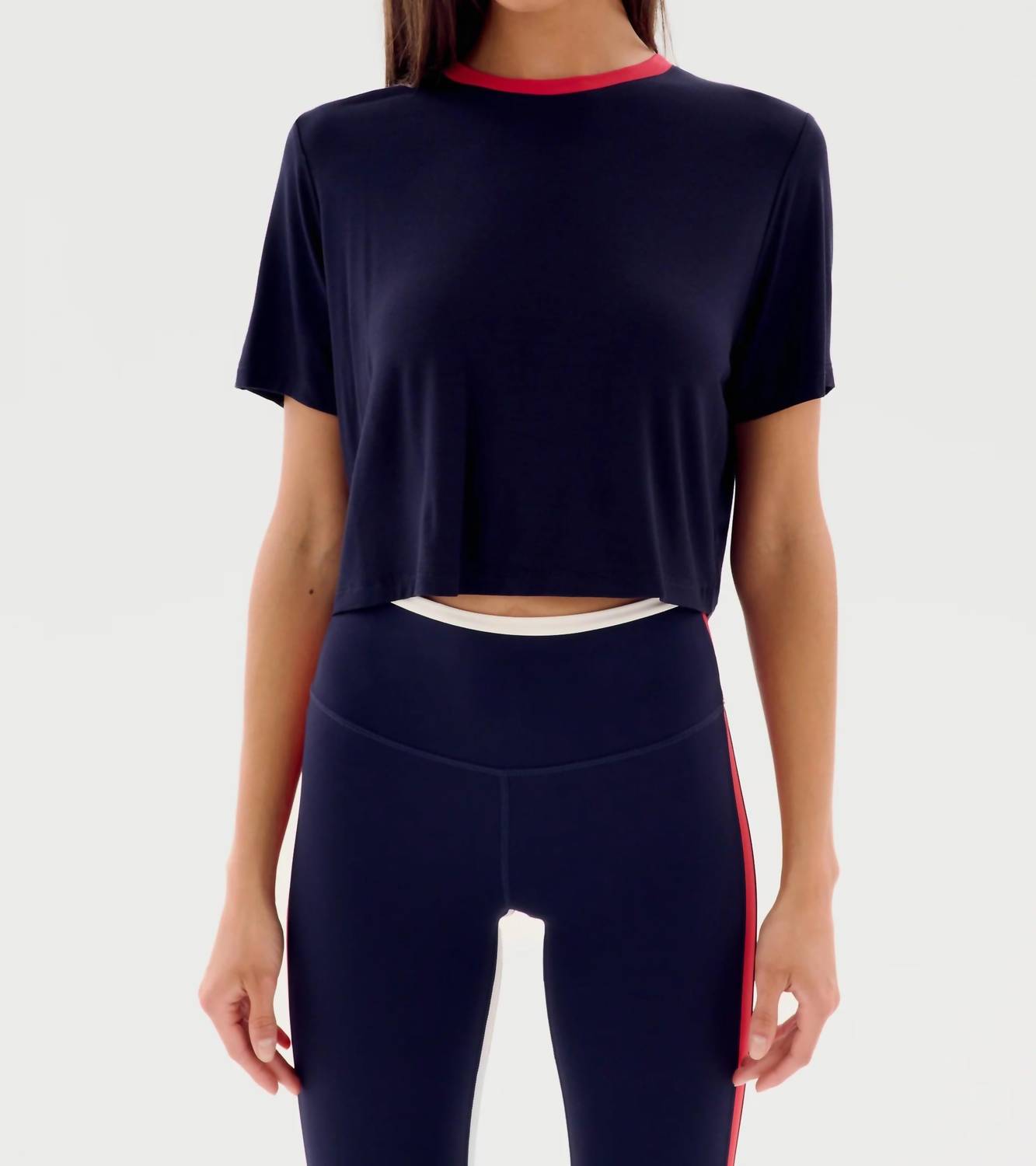 Splits59 - Djuna Crop Ringer Top