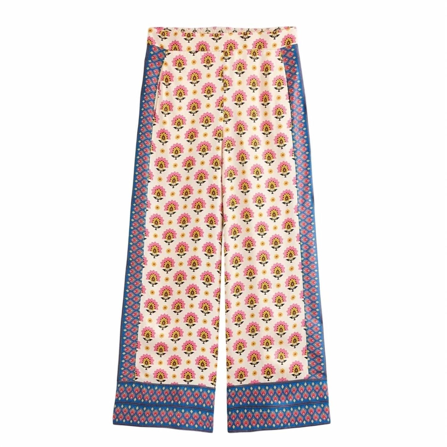 Boden - Straight Cropped Satin Pants