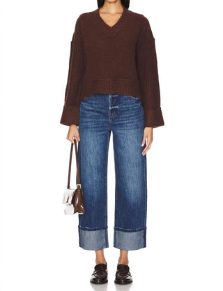 Pistola - Ryder High Rise Cuffed Straight