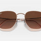 Ray Ban - Hexagonal Flat Lens Medium Non Polarized Sunglasses Rb3548n 9069a5