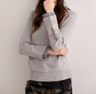 Las Sureñas - Cheetah Embroidered Hoodie