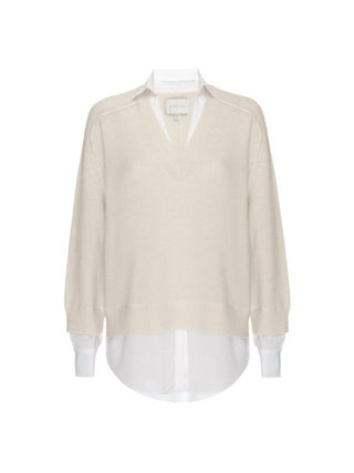 Brochu Walker - V Neck Layered Pullover