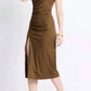 Steve Madden - Keegan Faux Suede Midi Dress