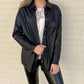 Entro - Playing For Keeps Pleather Top