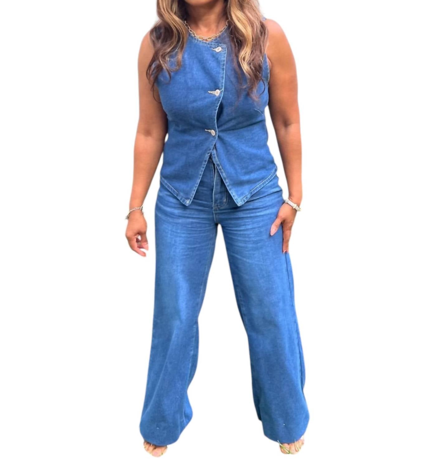 Aria Romance - Uptown Denim Set