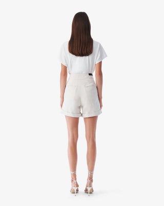 Iro - Shorts jeans de cintura alta Canva