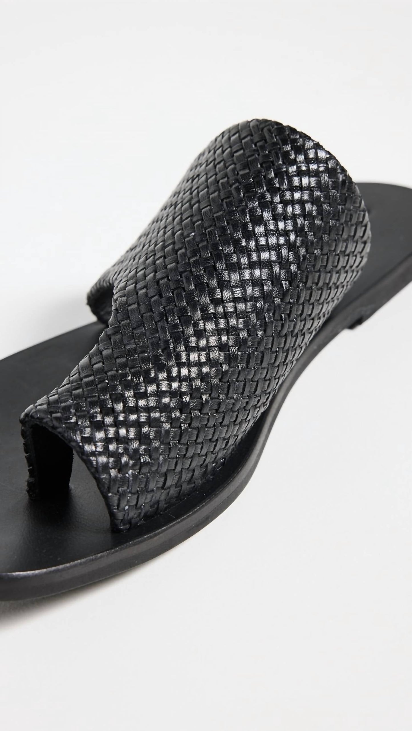 St. Agni - Woven Abstract Slide Sandal