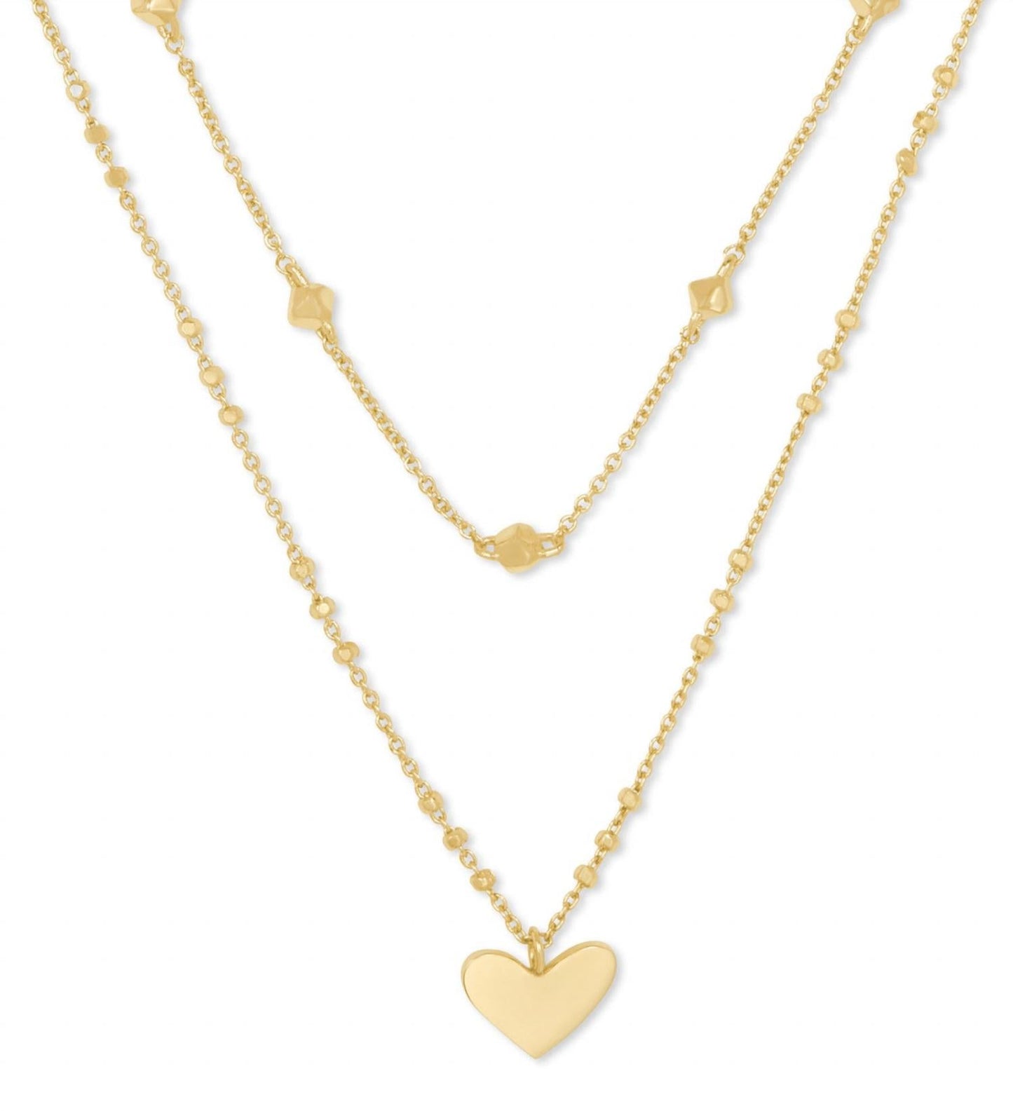 Kendra Scott - Women's Ari Heart Multi Strand Necklace