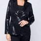 Carre Noir - Women's Sequin Blazer
