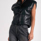 Elan - Skye Faux Leather Vest
