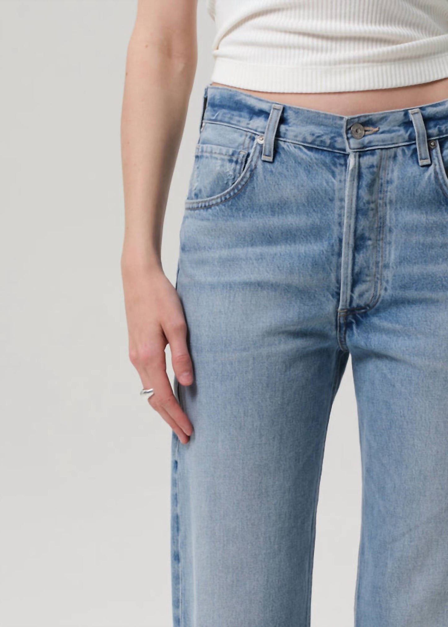 Citizens Of Humanity - Dahlia Bow Leg Baby Roll Jeans