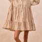 Bibi - Floral Print Buttoned Shirt Dress