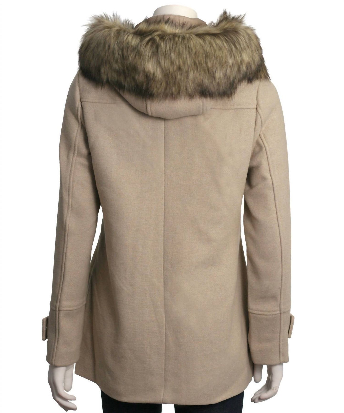 Coffeeshop - Women's Single Breasted Hooded Toggle Coat
