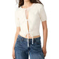 Steve Madden - Sereia Velvet Tie Cardigan