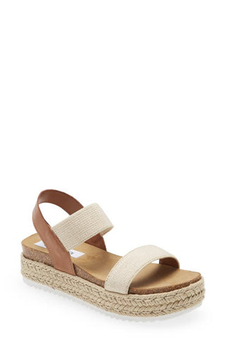 Steve Madden Jaklyn Espadrille Platform Sandal - Size 5