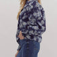 Entro - Floral Print Poplin Blouse