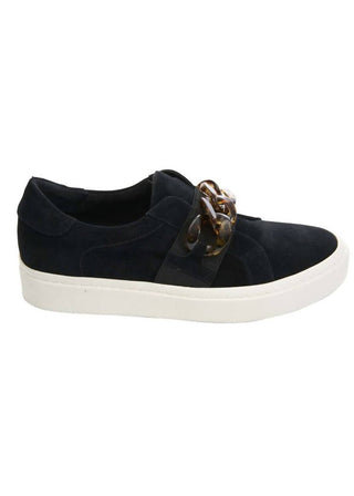 Vaneli - Tênis feminino Yazz Slip On com corrente