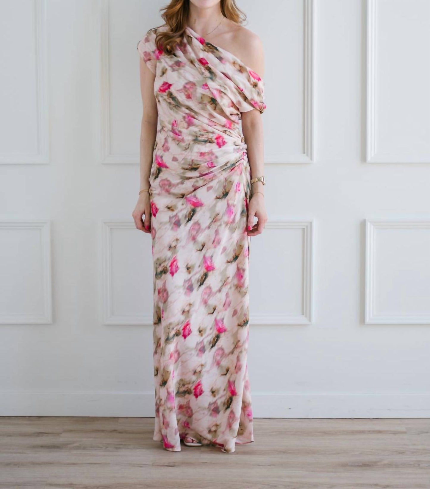 Lucy Paris - Arta Gathered Maxi Dress
