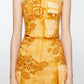 Acne Studios - Dua Tromp L'oeil Print Linen Minidress