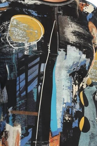 Jess &amp; Jane - Blusa de algodão estampada Denali