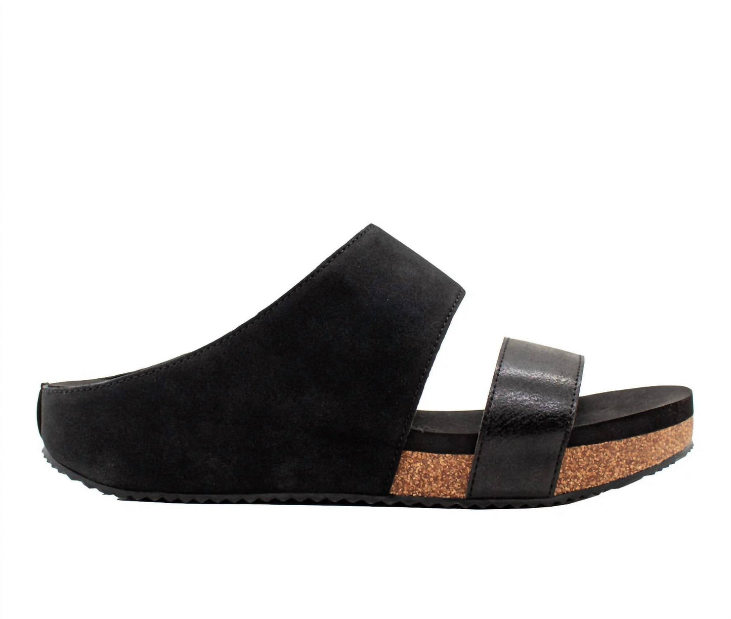 Very Volatile - Womens Campfire Metallic Slide Sandals