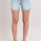 Judy Blue - High Waisted Double Button Denim Shorts