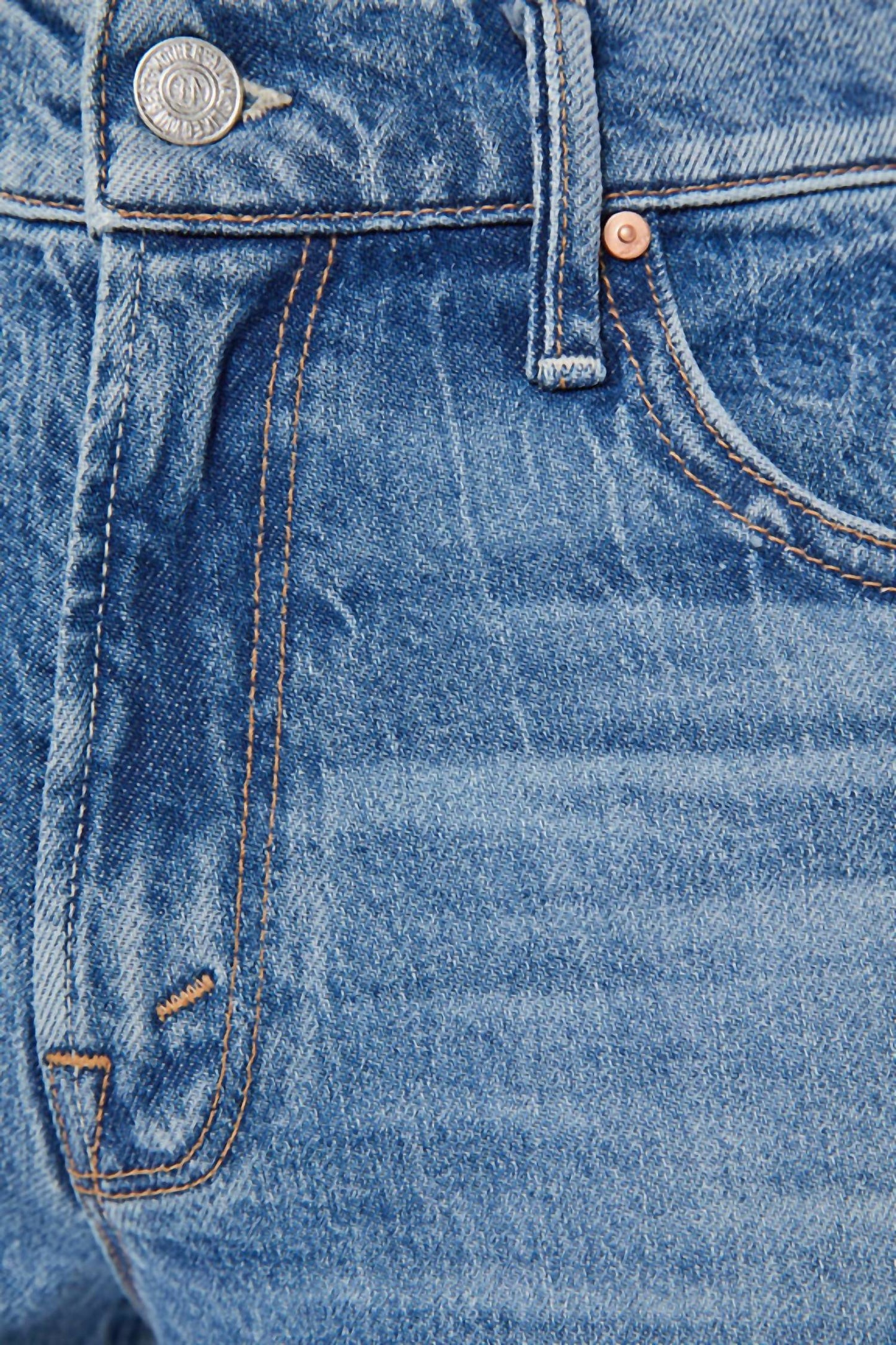 Mother - Mid Rise Tunnel Vision Sneak Jean