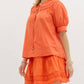 Entro - Puff Banded Sleeve Top